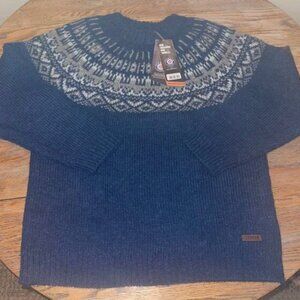 ICEWEAR Ellis Icelandic wool sweater/Iceland/NWT and bag/XXL (pit to pit-23")